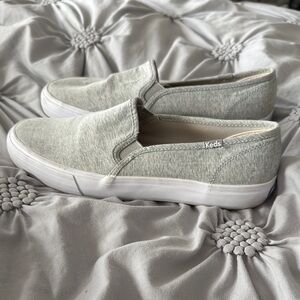 Keds Gray Slip-On Sneakers